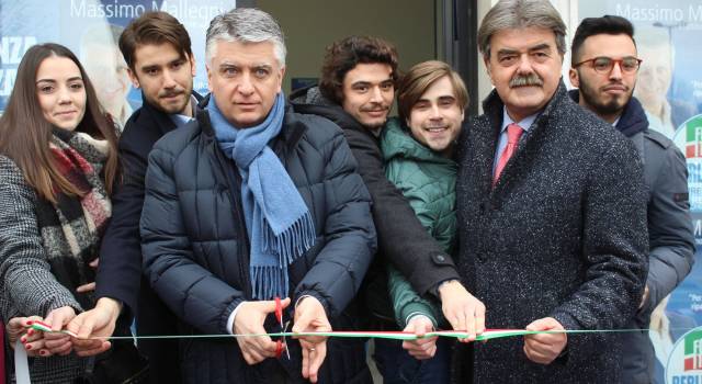 Mallegni riapre la sede di Forza Italia a Lucca
