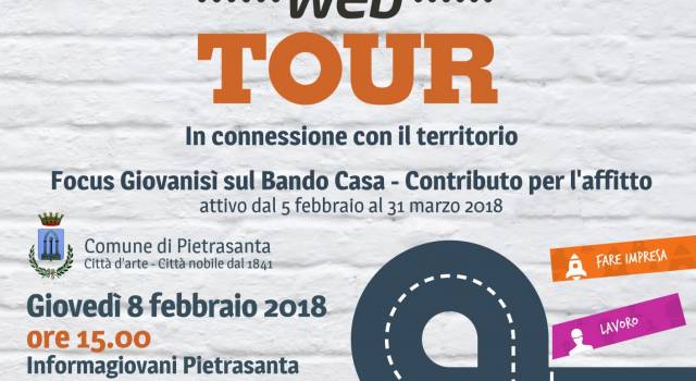 Giovanisì Web Tour, focus sul bando Casa, contributo per l&#8217;affitto