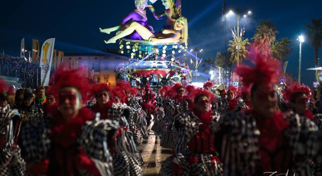 Ecco quanto ha incassato il terzo corso del Carnevale di Viareggio