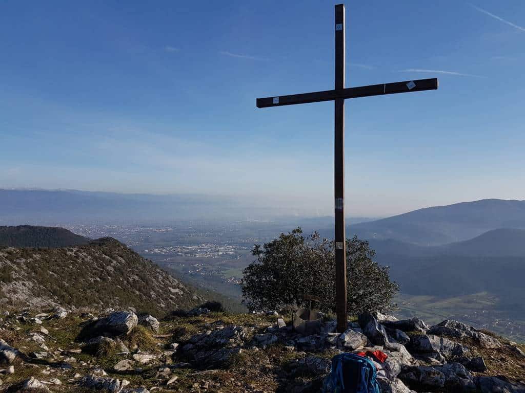 in vetta al monte Penna