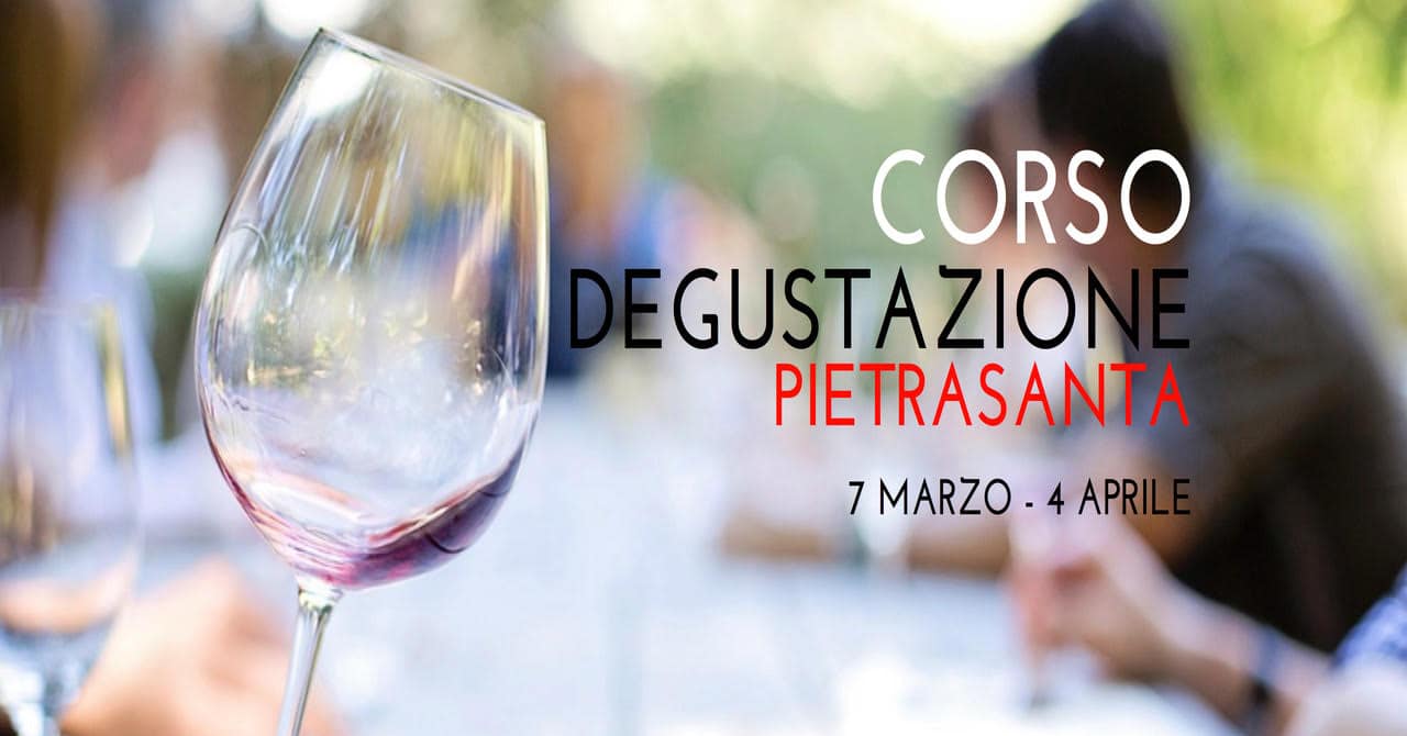 Corso di degustazione di vino con Morris Lazzoni a Pietrasanta