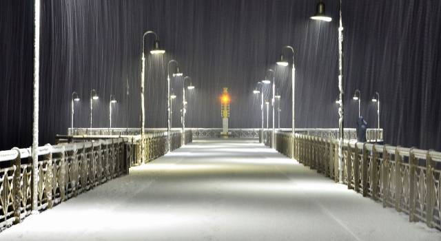Neve in Versilia [foto]