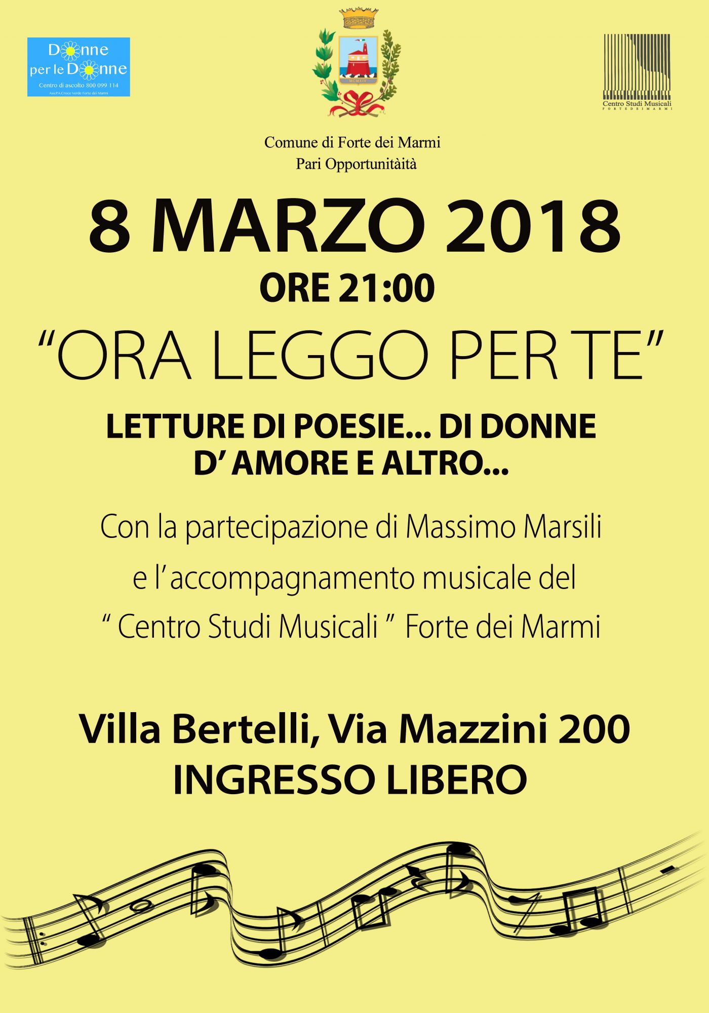 “Ora leggo per te”, assessori e consiglieri comunali leggono alle donne