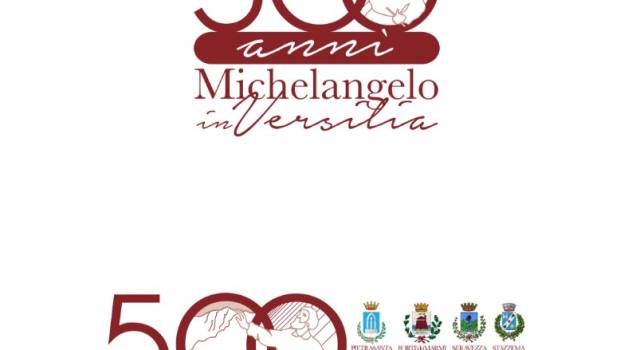 Michelangelo in Versilia, ecco il logo per i 500 anni