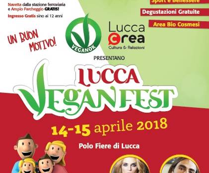 VeganFest, a Lucca l&#8217;appuntamento più atteso d&#8217;Europa