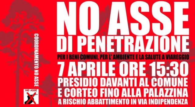 No all&#8217;asse di penetrazione, corteo e mobilitazione a Viareggio