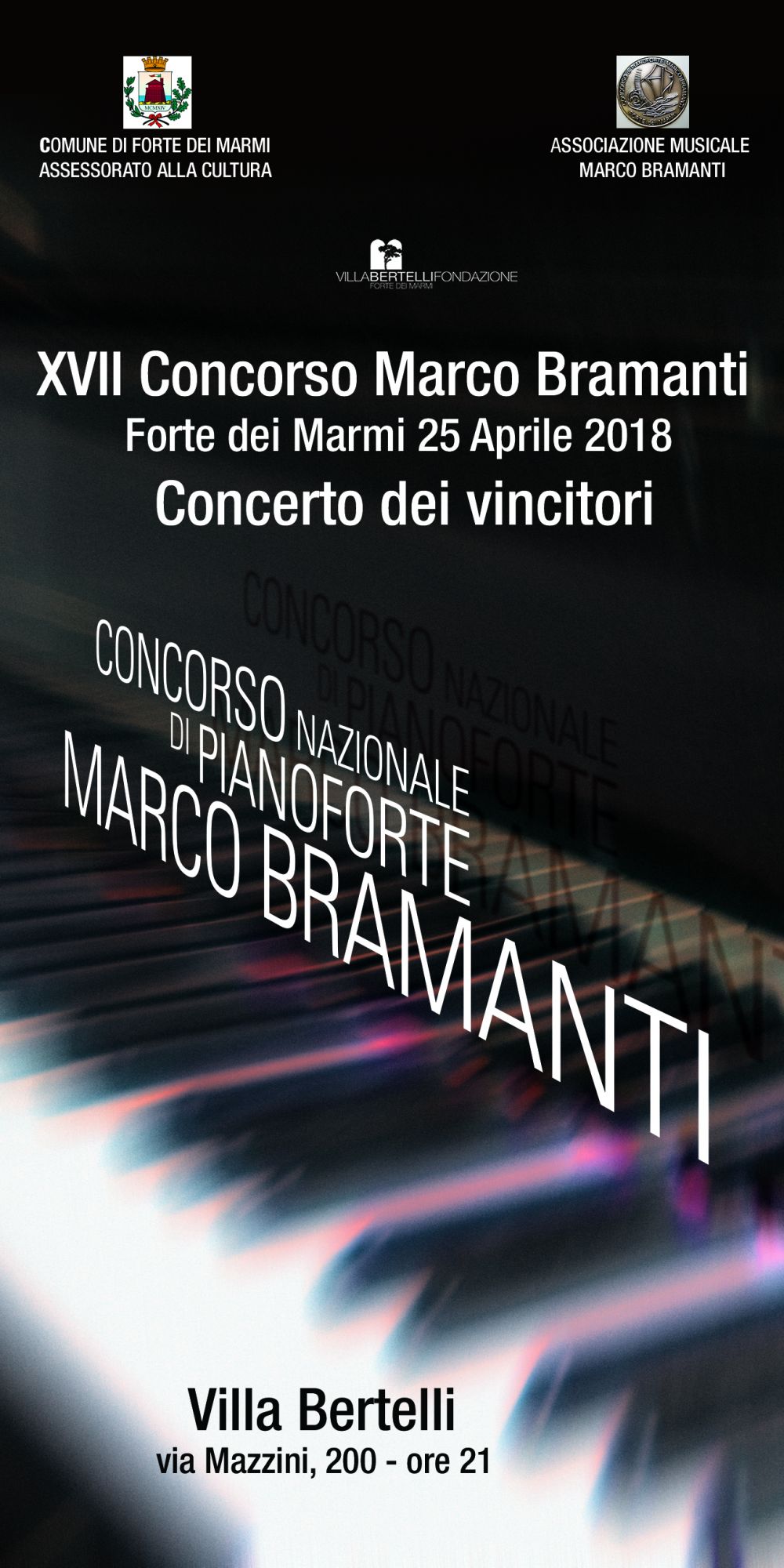 I vincitori del Concorso Nazionale di Pianoforte “Marco Bramanti”