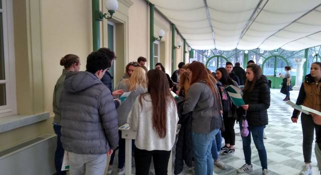 Successo per la giornata di orientamento universitario a Villa Bertelli