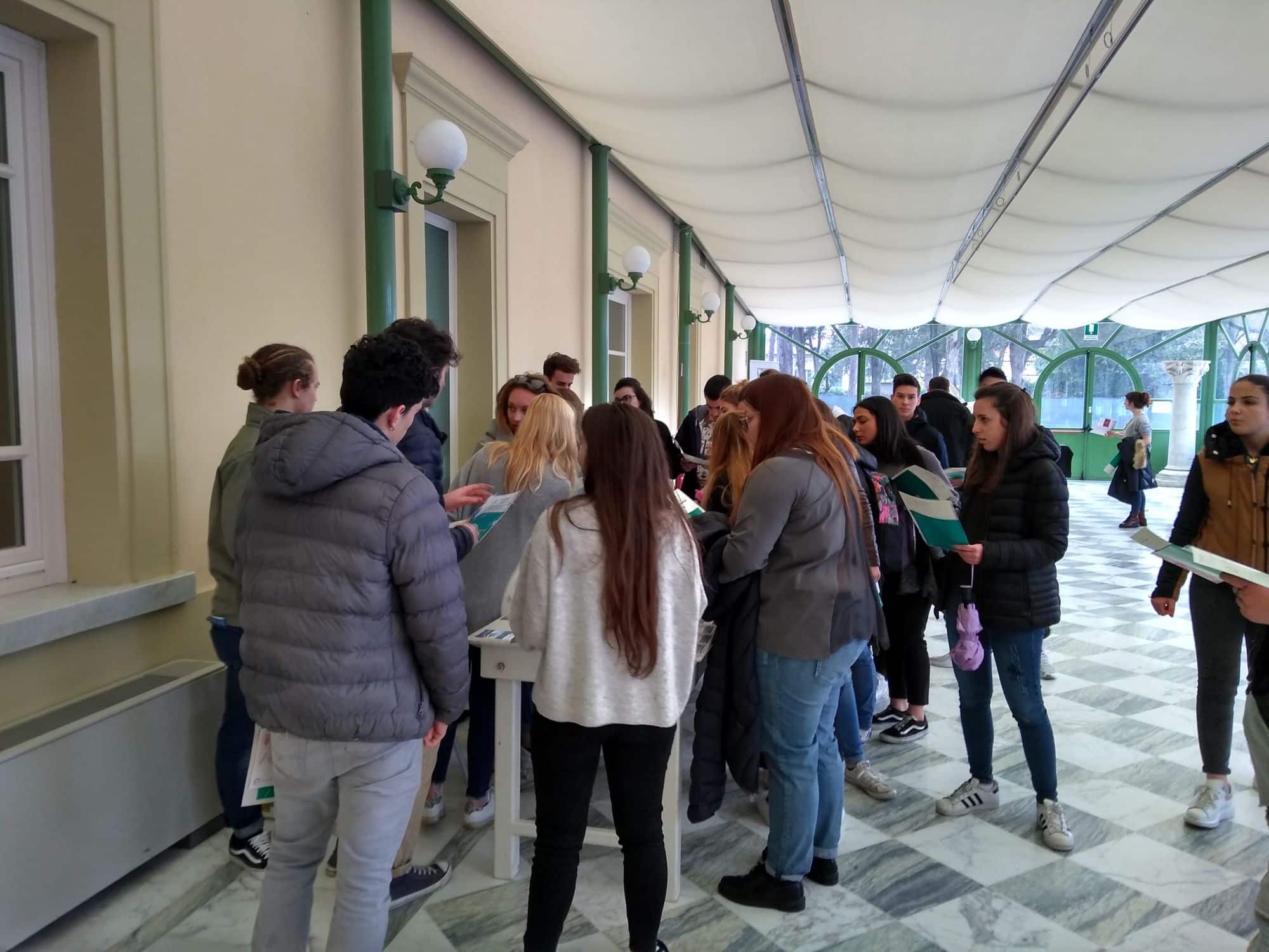 Successo per la giornata di orientamento universitario a Villa Bertelli