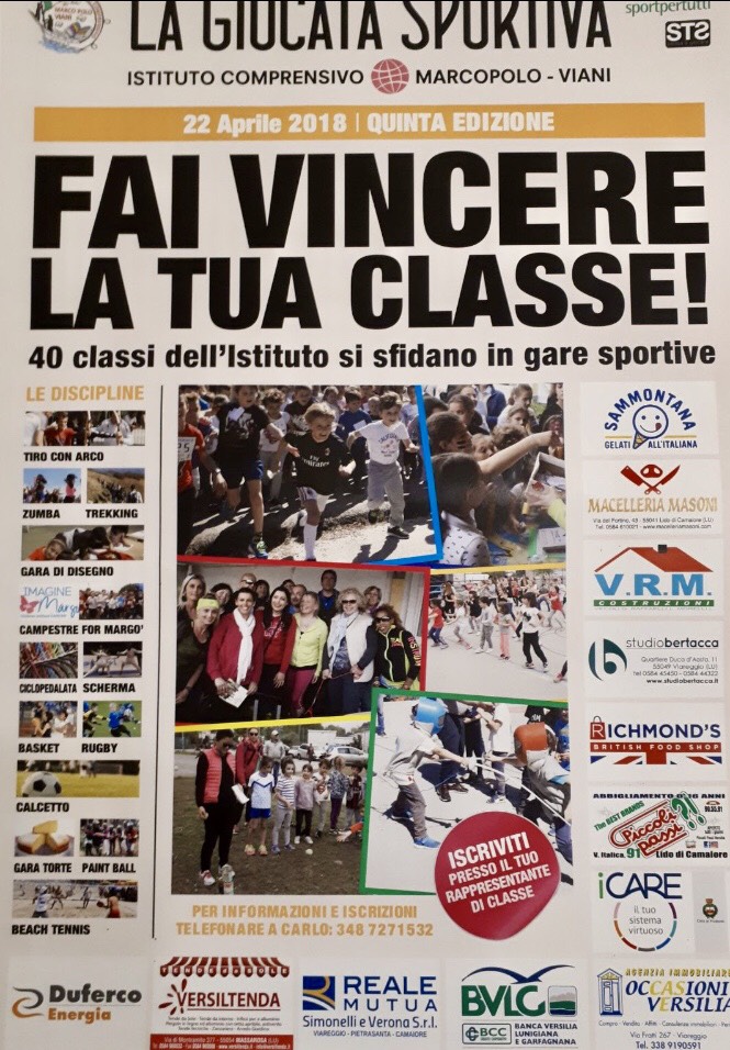 I ragazzi dell’Istituto Viani di Viareggio in gara all’insegna della solidarietà