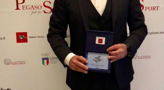 Alessandro Rossi premiato a Firenze