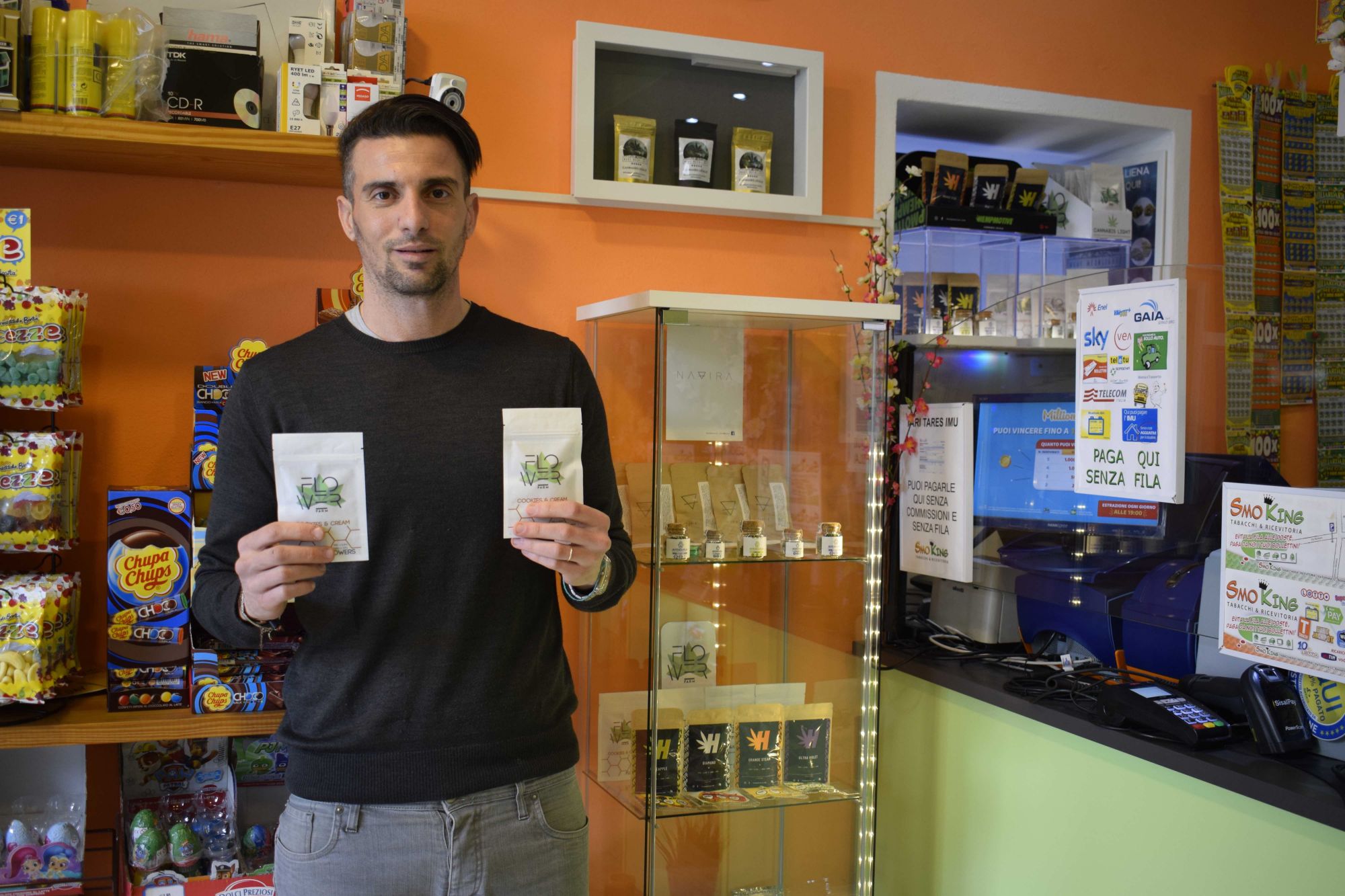 Marijuana legale in Versilia con consegna a domicilio