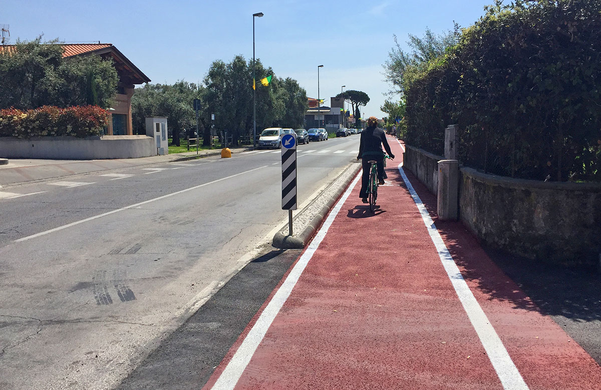 Lavori Pubblici: chiuso il cantiere della ciclopedonale e della nuova fognatura di via delle Contrade