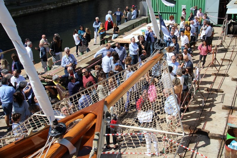 Varato a Viareggio lo yacht d’epoca “Barbara”