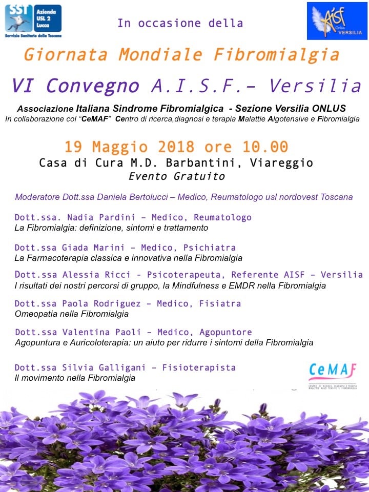 Convegno gratuito sulla fibromialgia