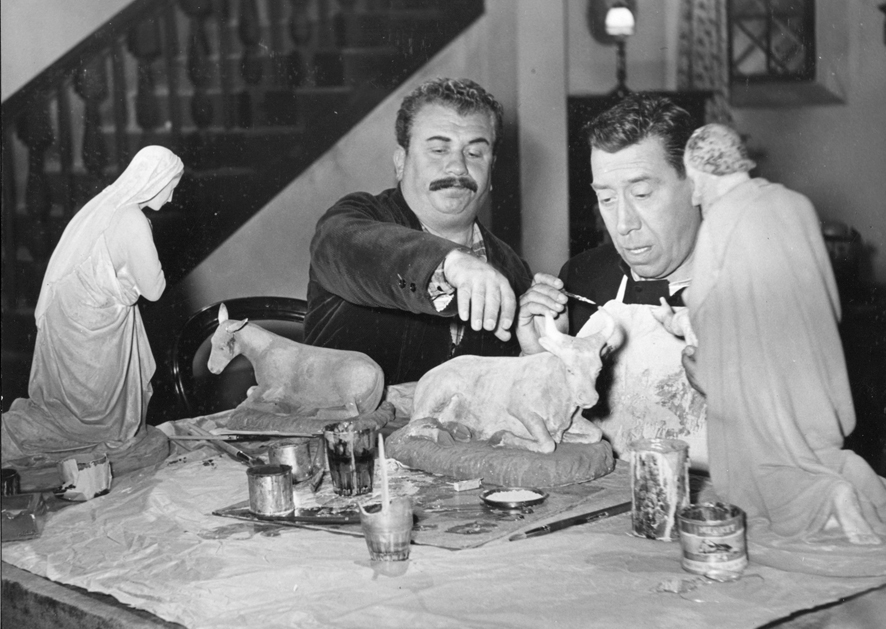 Don Camillo e Peppone e il crocifisso che parla in mostra a Villa ...