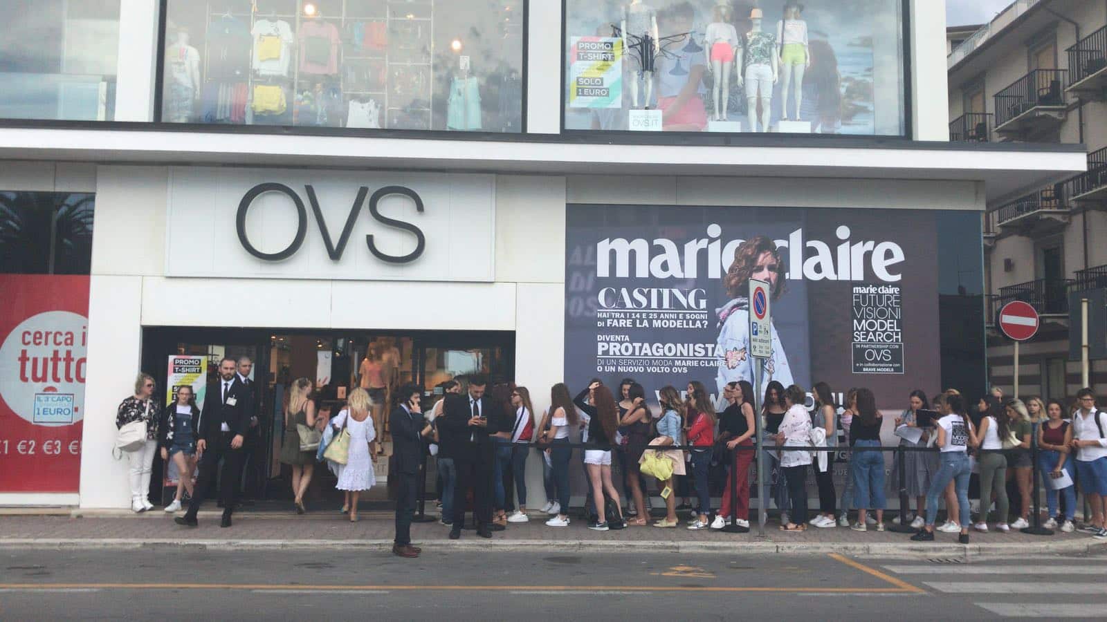 In 150 per il casting di Marie Claire nello store OVS