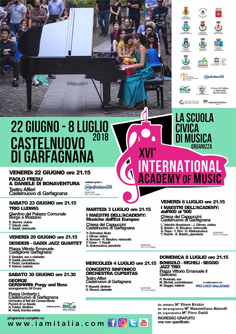 Una domenica di grande musica classica nel verde della Garfagnana