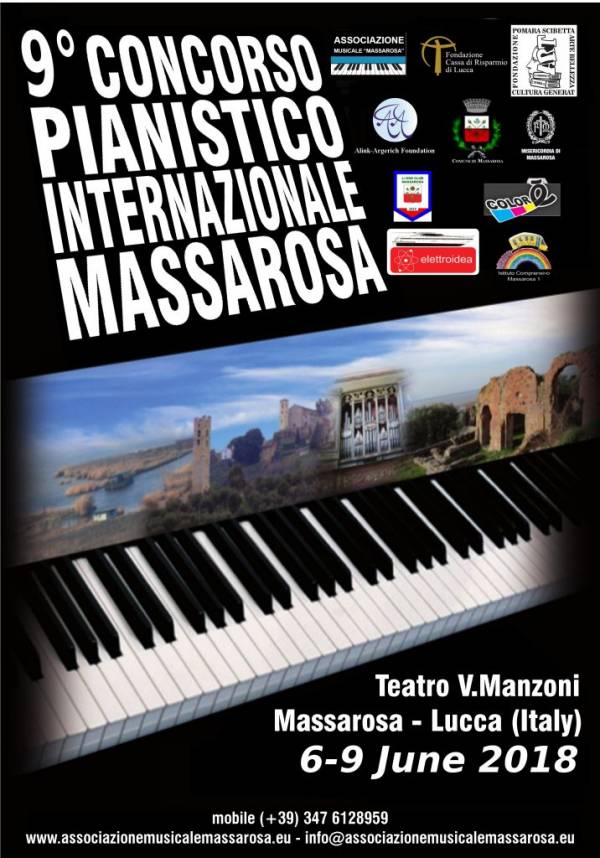 Serata Finale Per Il Concorso Pianistico Internazionale Massarosa