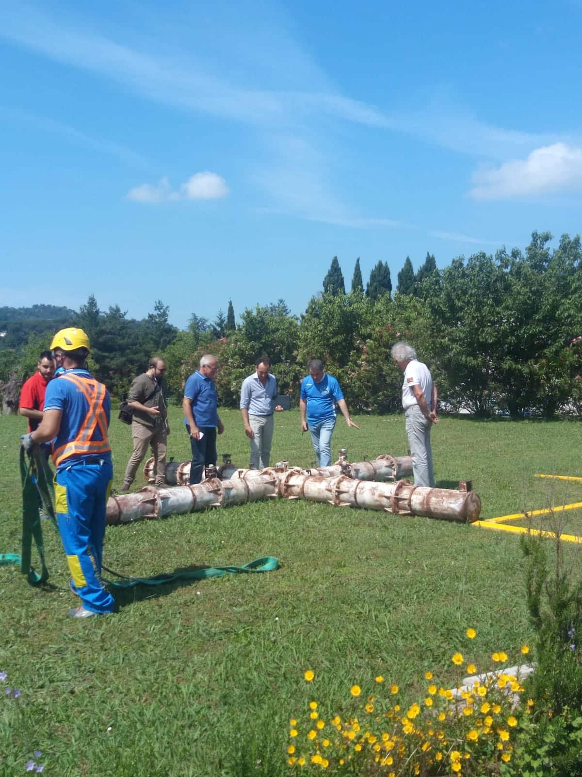 Smontata la croce sul monte Prana, sarà restaurata