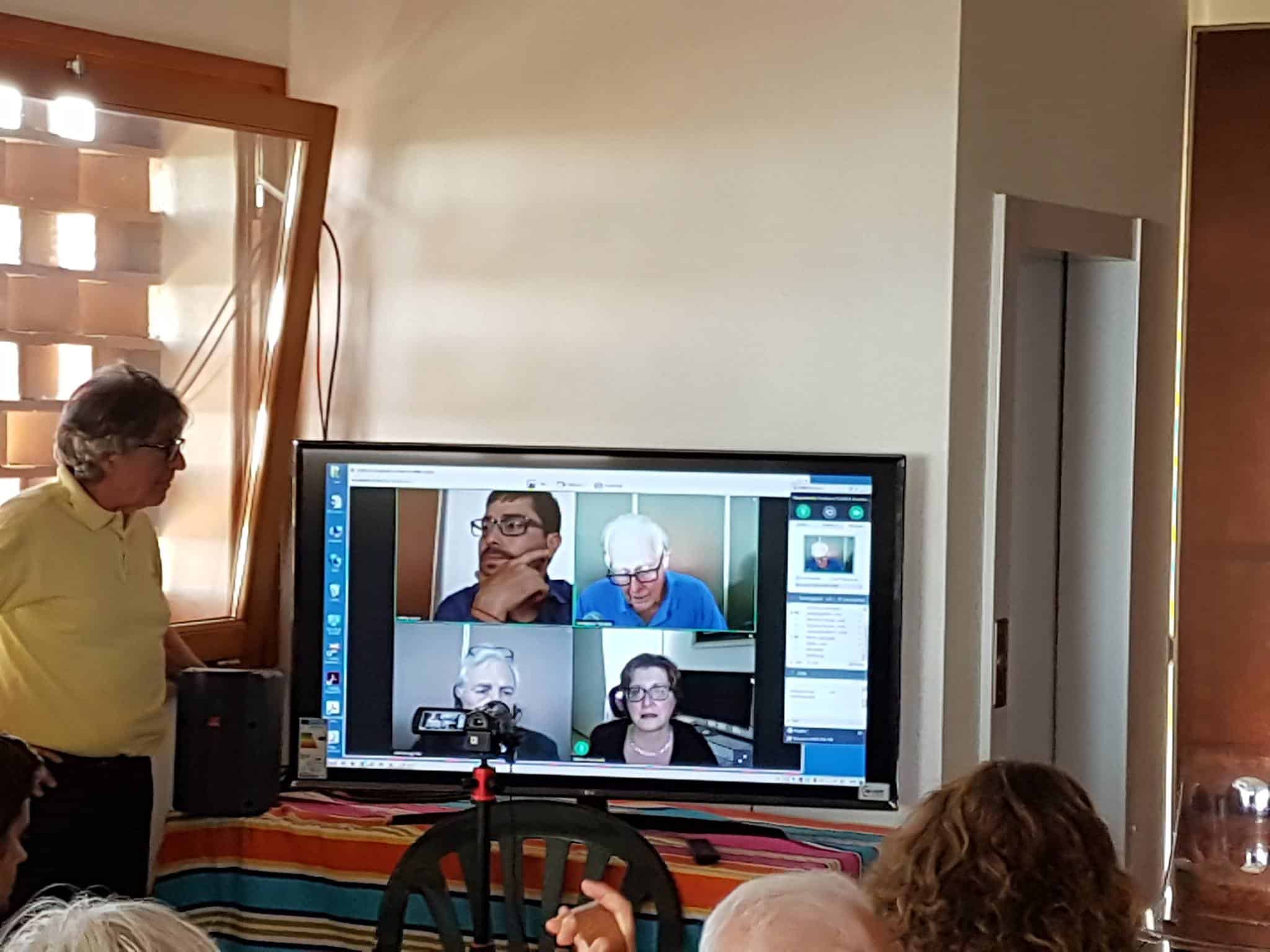 Videoconferenza internazionale alla Fondazione TiAmo