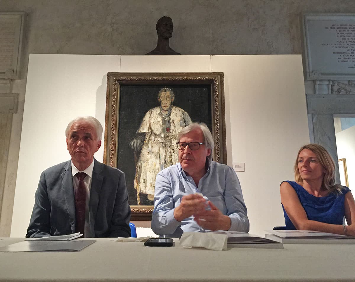 Lectio magistralis di Vittorio Sgarbi a Palazzo Mediceo