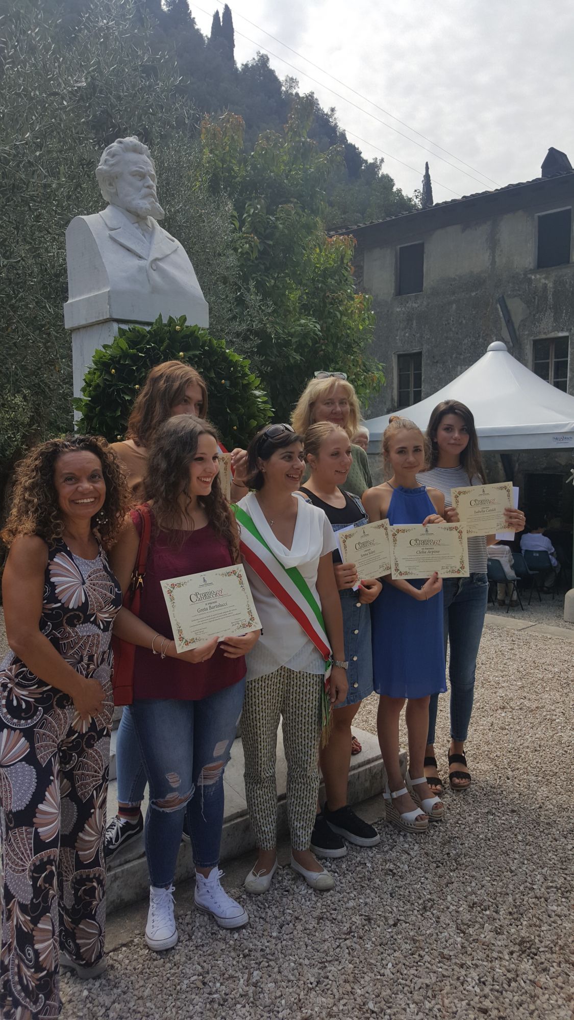 Tutte le vincitrici del Premio Carducci scuole