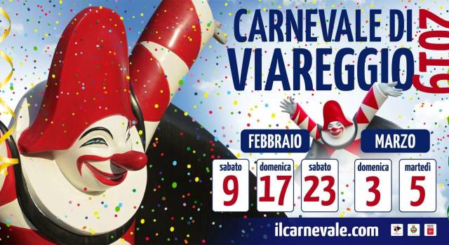 Al &#8220;piazzone&#8221; il manifesto del Carnevale di Viareggio 2019