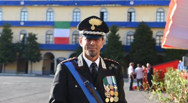 Carabinieri, avvicendamento ai vertici: Gianni Fedeli nuovo comandante provinciale a Pistoia