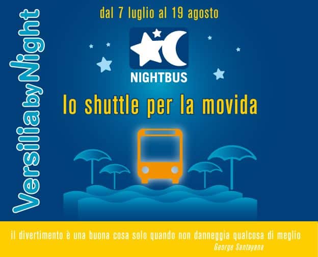 Versilia by night, torna il bus della movida