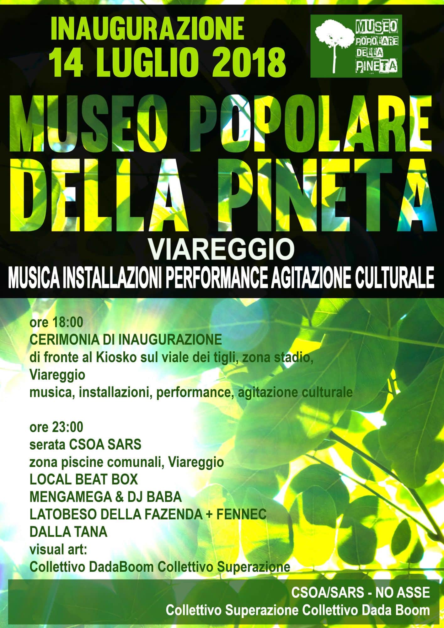 Museo popolare della pineta, sabato 14 luglio l’inaugurazione