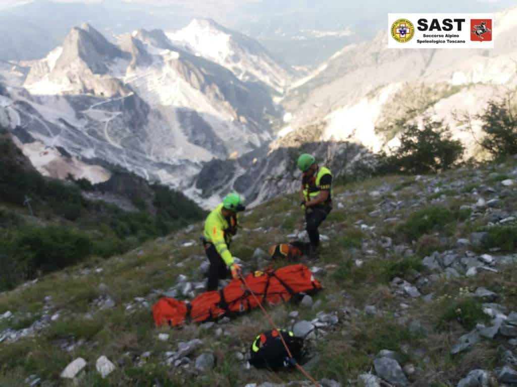incidente montagna
