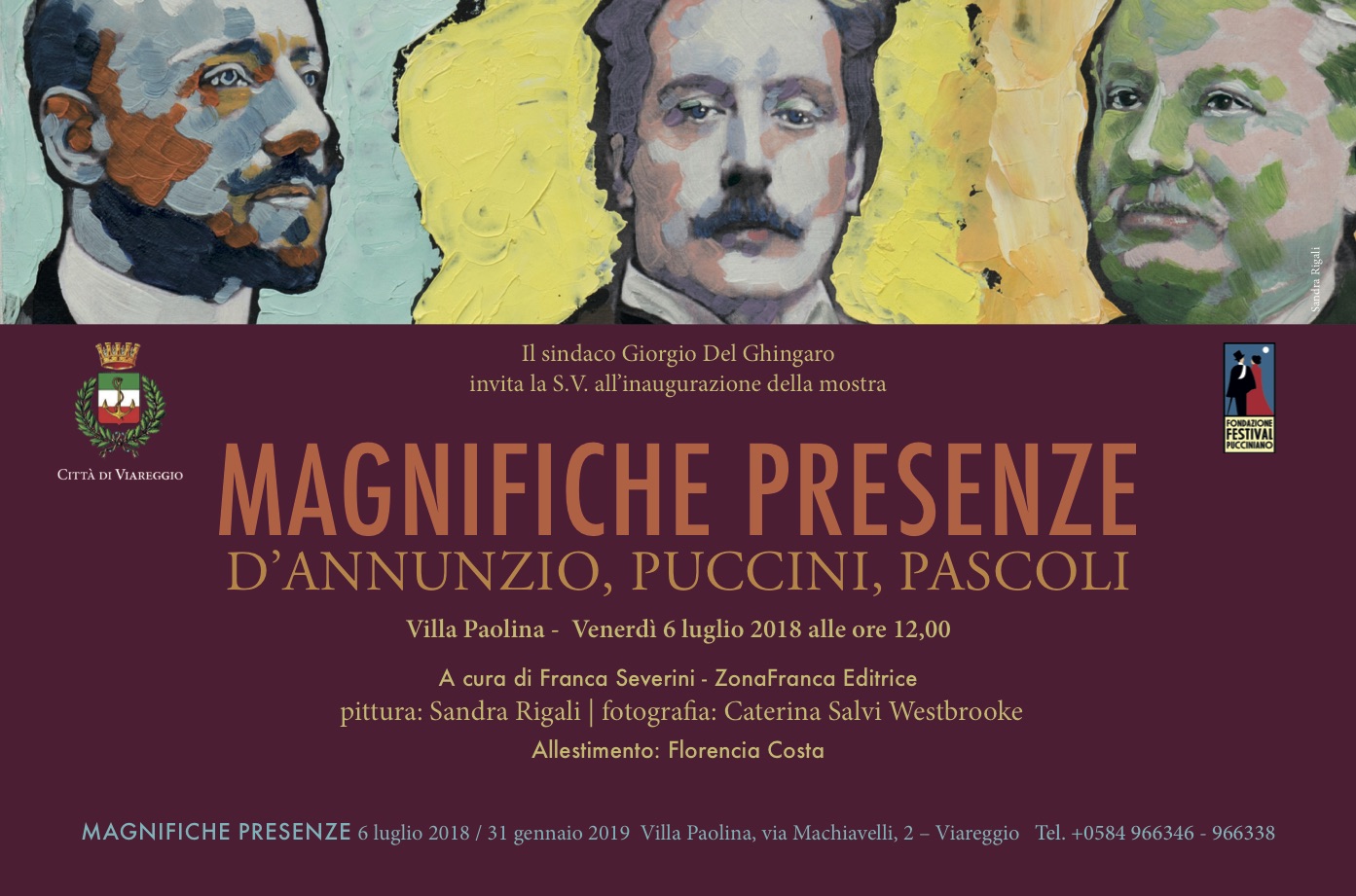 Magnifiche presenze, la mostra a Viareggio