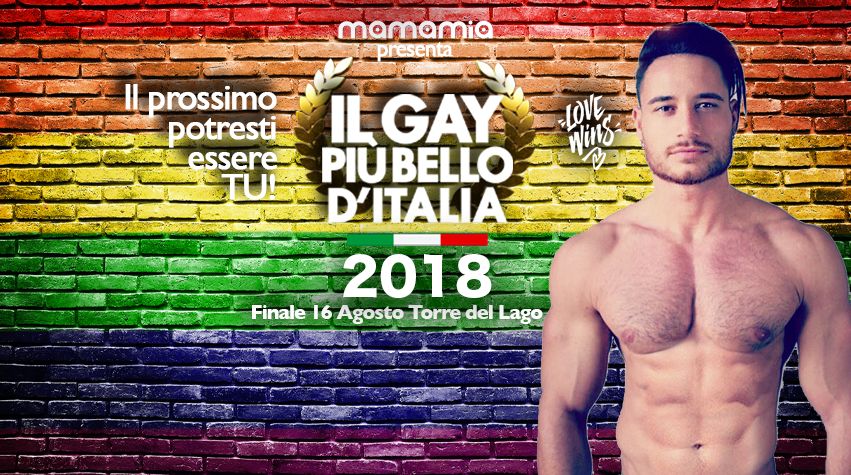 Chi sarà il gay più bello d’Italia? La finale al Mamamia il 16 agosto