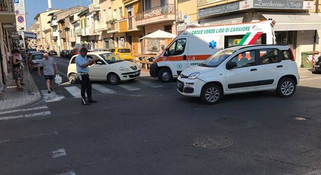 Ennesimo incidente con feriti in via Cavallotti angolo via Veneto