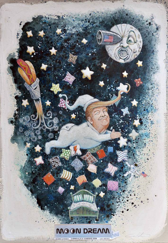 BERTOZZI Luca Moon Dream 2 cat. Carnevale di Viareggio 2019