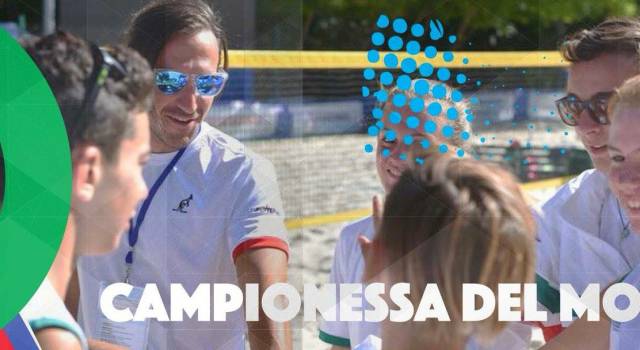 Elena Francesconi entra nella storia del Beach Tennis Viareggino e Mondiale