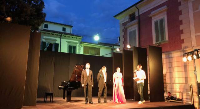 Tre soprano a Villa Paolina