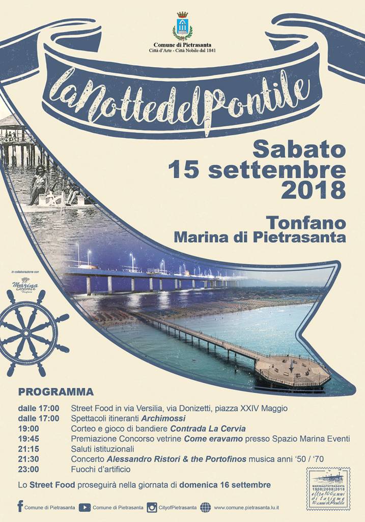 Locandina 35x50 notte pontile WEB