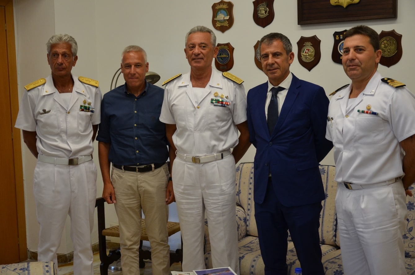 Il comandante generale in visita alla Capitaneria di Porto di Viareggio