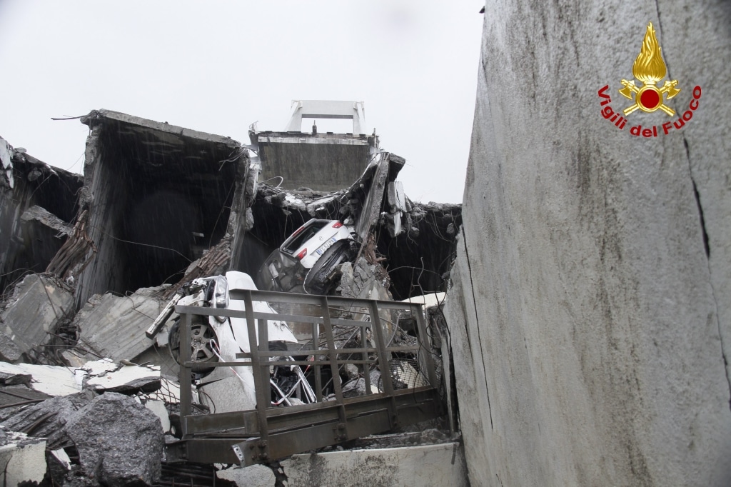 Ponte crollato: sindaci Murzi e Del Ghingaro si mettono a disposizione di Genova