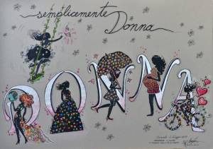 de leo s.a.s semplicemente donna mascherata carnevale di viareggio 2019