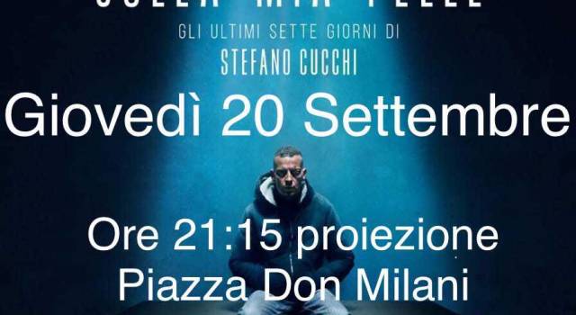 &#8220;Sulla mia pelle&#8221;, al quartiere Fontanini il film che racconta il pestaggio e l&#8217;omicidio di Stefano Cucchi.