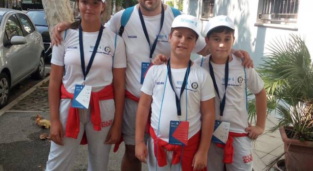 Mattia Lombardi e Matteo Pace dell&#8217;ASD Kuro Obi alla fase nazionale del Trofeo Coni