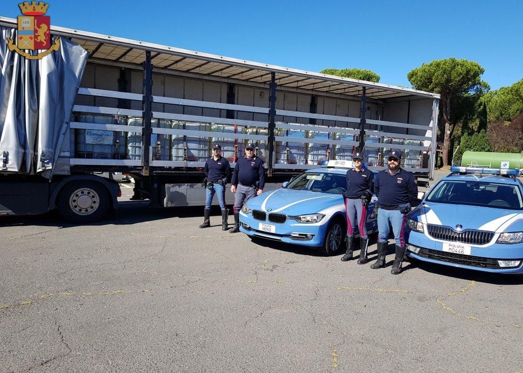 Arrestato dalla stradale con un carico di gasolio di contrabbando