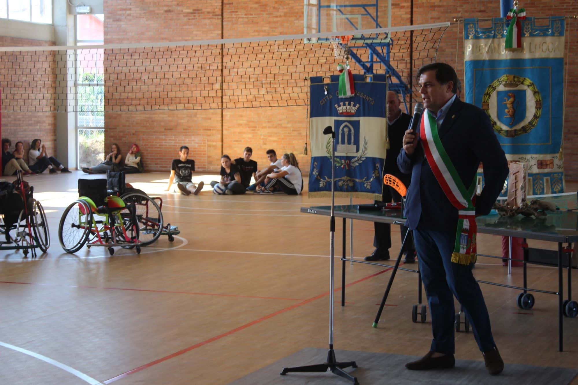 Inaugurata dalla Provincia la palestra riqualificata dello Stagi di Pietrasanta