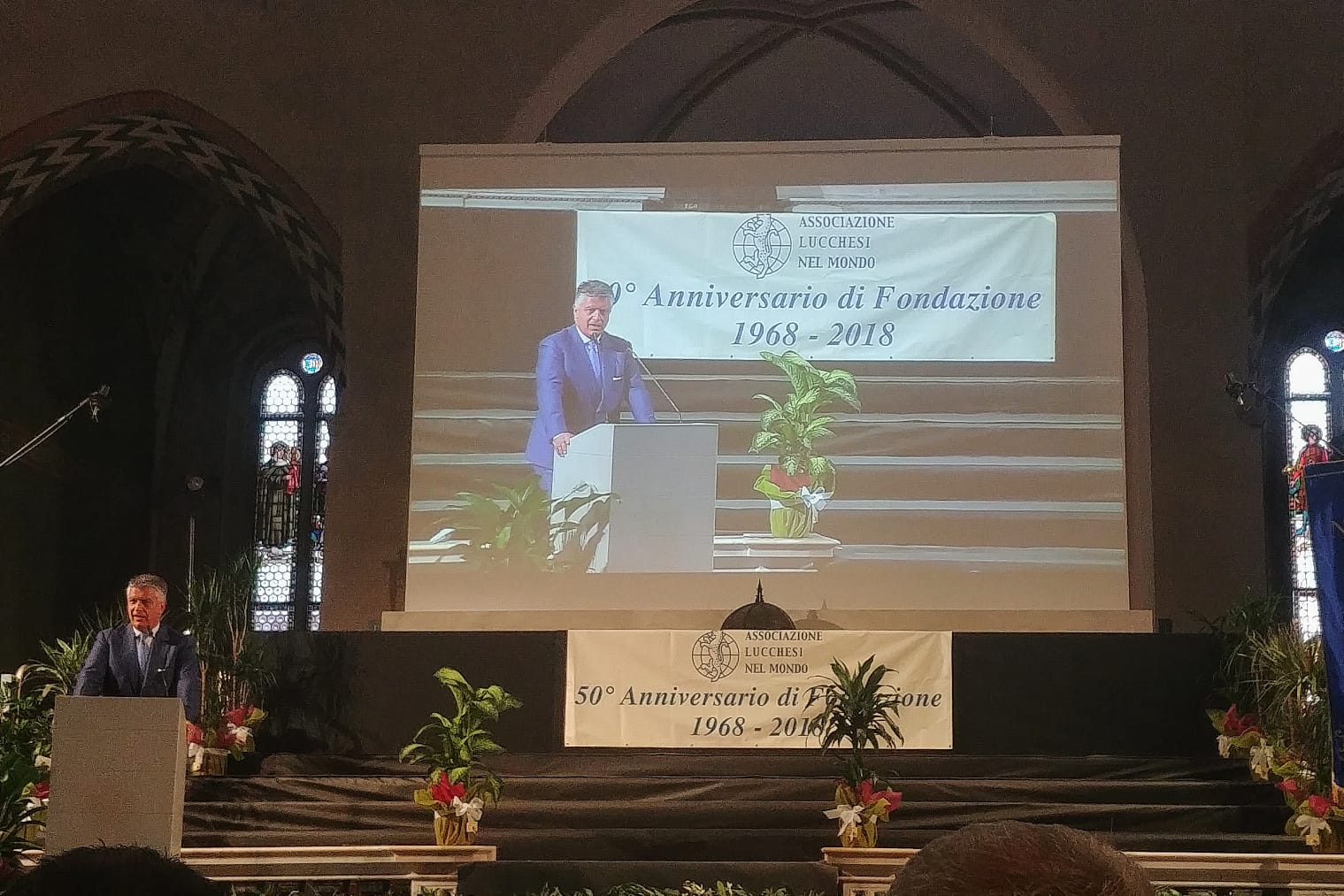 Lucchesi nel mondo, Mallegni porta i saluti di Pietrasanta