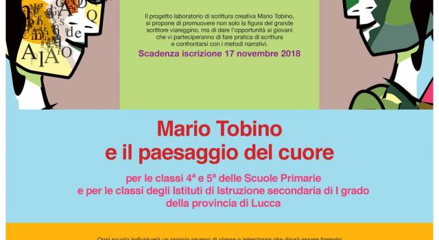 Torna il Premio Tobino, rivolto alle scuole della provincia di Lucca