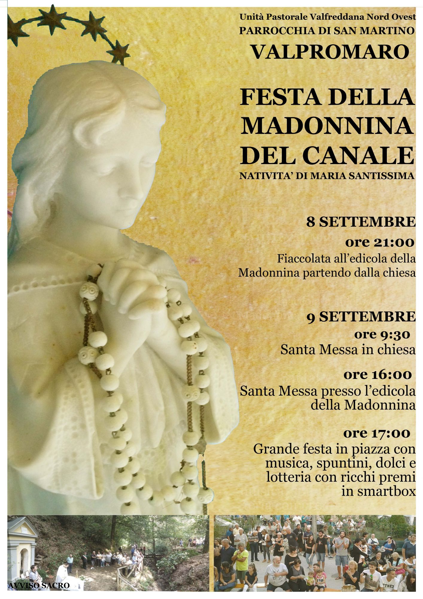 Festa della Madonna del Canale a Valpromaro