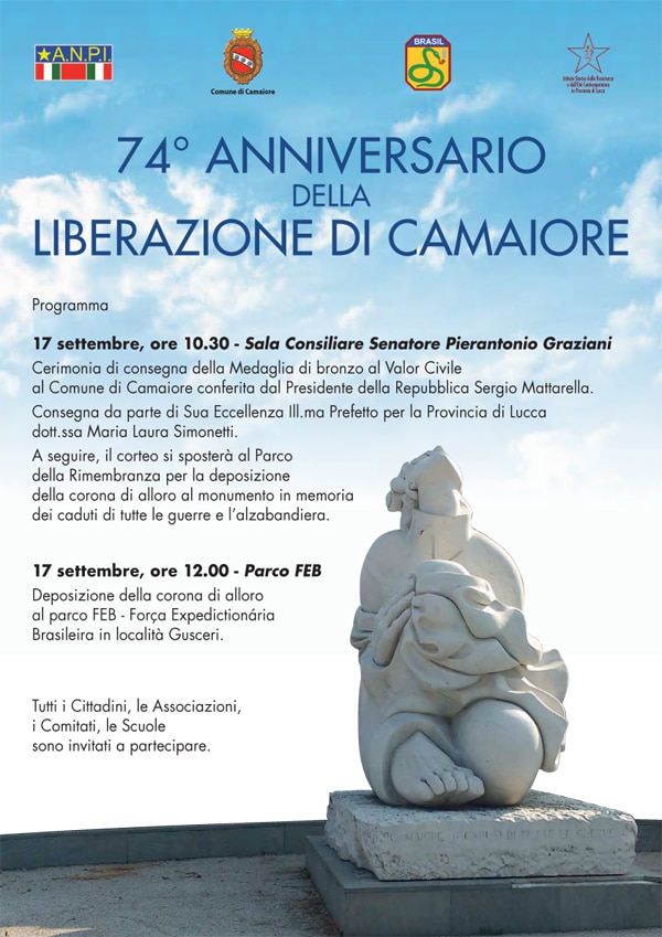 Liberazione di Camaiore, ecco quali celebrazioni